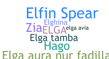 နာမ်မြောက်မည့်အမည် - Elga
