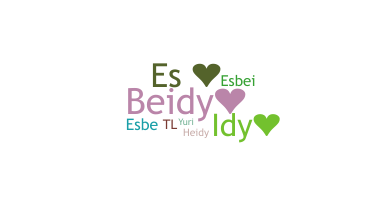 နာမ်မြောက်မည့်အမည် - Esbeidy