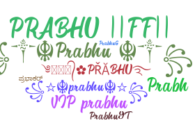 နာမ်မြောက်မည့်အမည် - Prabhu
