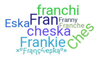 နာမ်မြောက်မည့်အမည် - Francheska