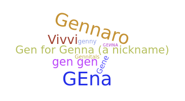နာမ်မြောက်မည့်အမည် - Genna