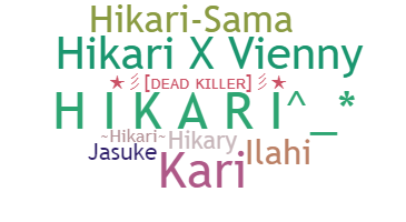 နာမ်မြောက်မည့်အမည် - Hikari