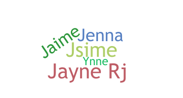 နာမ်မြောက်မည့်အမည် - Jaine