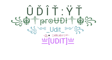 နာမ်မြောက်မည့်အမည် - Udit