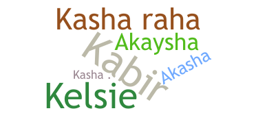 နာမ်မြောက်မည့်အမည် - Kasha