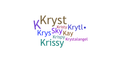 နာမ်မြောက်မည့်အမည် - Krystal