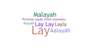 နာမ်မြောက်မည့်အမည် - Layah