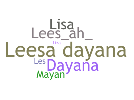 နာမ်မြောက်မည့်အမည် - Leesa