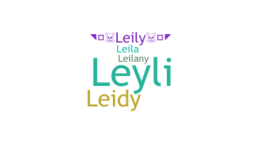 နာမ်မြောက်မည့်အမည် - Leily