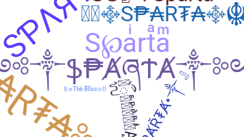 နာမ်မြောက်မည့်အမည် - Sparta
