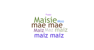 နာမ်မြောက်မည့်အမည် - Maizie