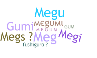 နာမ်မြောက်မည့်အမည် - Megumi