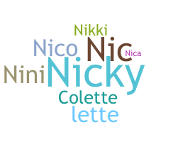 နာမ်မြောက်မည့်အမည် - Nicolette