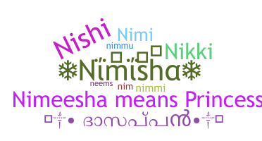 နာမ်မြောက်မည့်အမည် - Nimisha