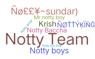နာမ်မြောက်မည့်အမည် - Notty