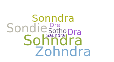 နာမ်မြောက်မည့်အမည် - Sondra