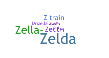 နာမ်မြောက်မည့်အမည် - Zella