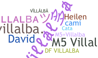 နာမ်မြောက်မည့်အမည် - Villalba