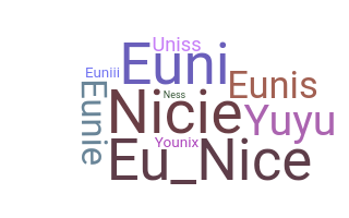 နာမ်မြောက်မည့်အမည် - Eunice