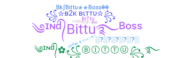 နာမ်မြောက်မည့်အမည် - Bittu