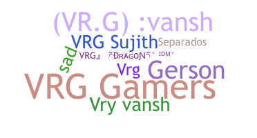 နာမ်မြောက်မည့်အမည် - VRG