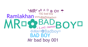 နာမ်မြောက်မည့်အမည် - Mrbadboy