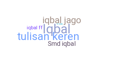 နာမ်မြောက်မည့်အမည် - Iqbaal