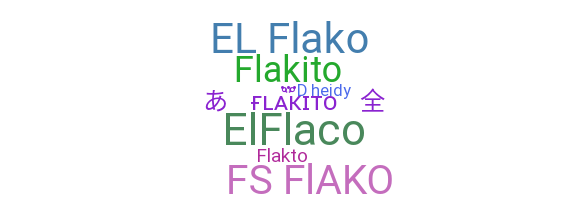 နာမ်မြောက်မည့်အမည် - Flakito