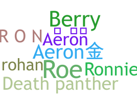 နာမ်မြောက်မည့်အမည် - Aeron