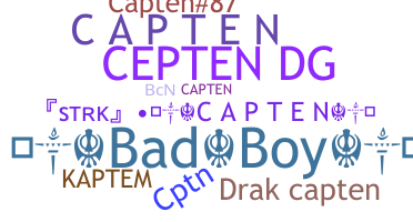 နာမ်မြောက်မည့်အမည် - Capten