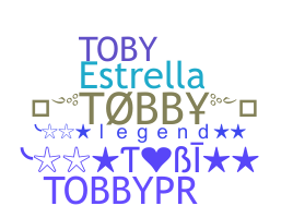 နာမ်မြောက်မည့်အမည် - Tobby