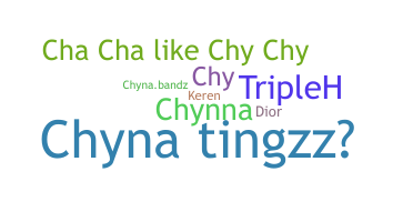 နာမ်မြောက်မည့်အမည် - Chyna