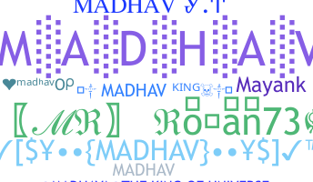 နာမ်မြောက်မည့်အမည် - Madhav