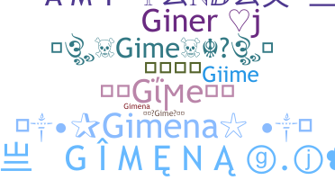 နာမ်မြောက်မည့်အမည် - Gime