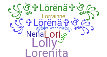 နာမ်မြောက်မည့်အမည် - lorena