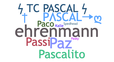 နာမ်မြောက်မည့်အမည် - Pascal