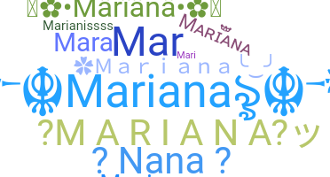 နာမ်မြောက်မည့်အမည် - Mariana