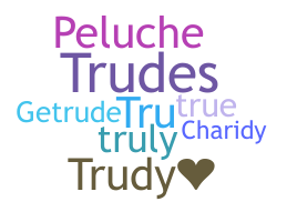 နာမ်မြောက်မည့်အမည် - Trudy