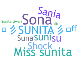 နာမ်မြောက်မည့်အမည် - Sunita