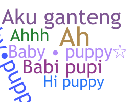 နာမ်မြောက်မည့်အမည် - babypuppy