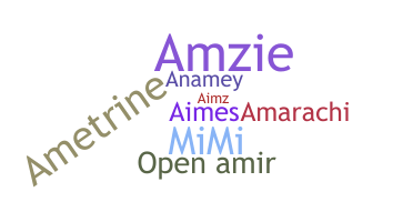 နာမ်မြောက်မည့်အမည် - Amie