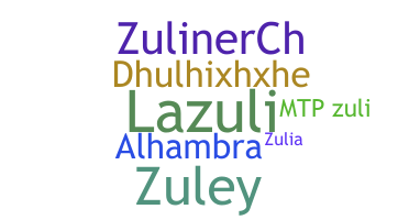 နာမ်မြောက်မည့်အမည် - ZuLi