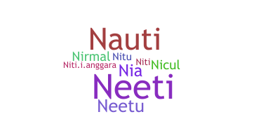 နာမ်မြောက်မည့်အမည် - niti