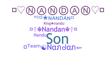 နာမ်မြောက်မည့်အမည် - Nandan