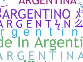 နာမ်မြောက်မည့်အမည် - Argentina