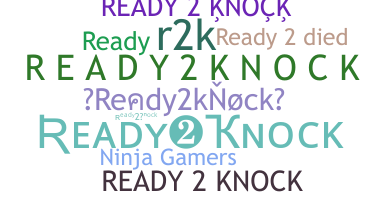 နာမ်မြောက်မည့်အမည် - Ready2knock