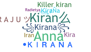 နာမ်မြောက်မည့်အမည် - Kirana