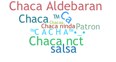 နာမ်မြောက်မည့်အမည် - Chaca