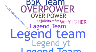 နာမ်မြောက်မည့်အမည် - LegendTeam