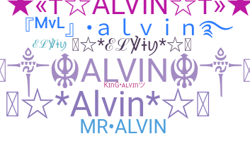 နာမ်မြောက်မည့်အမည် - Alvin